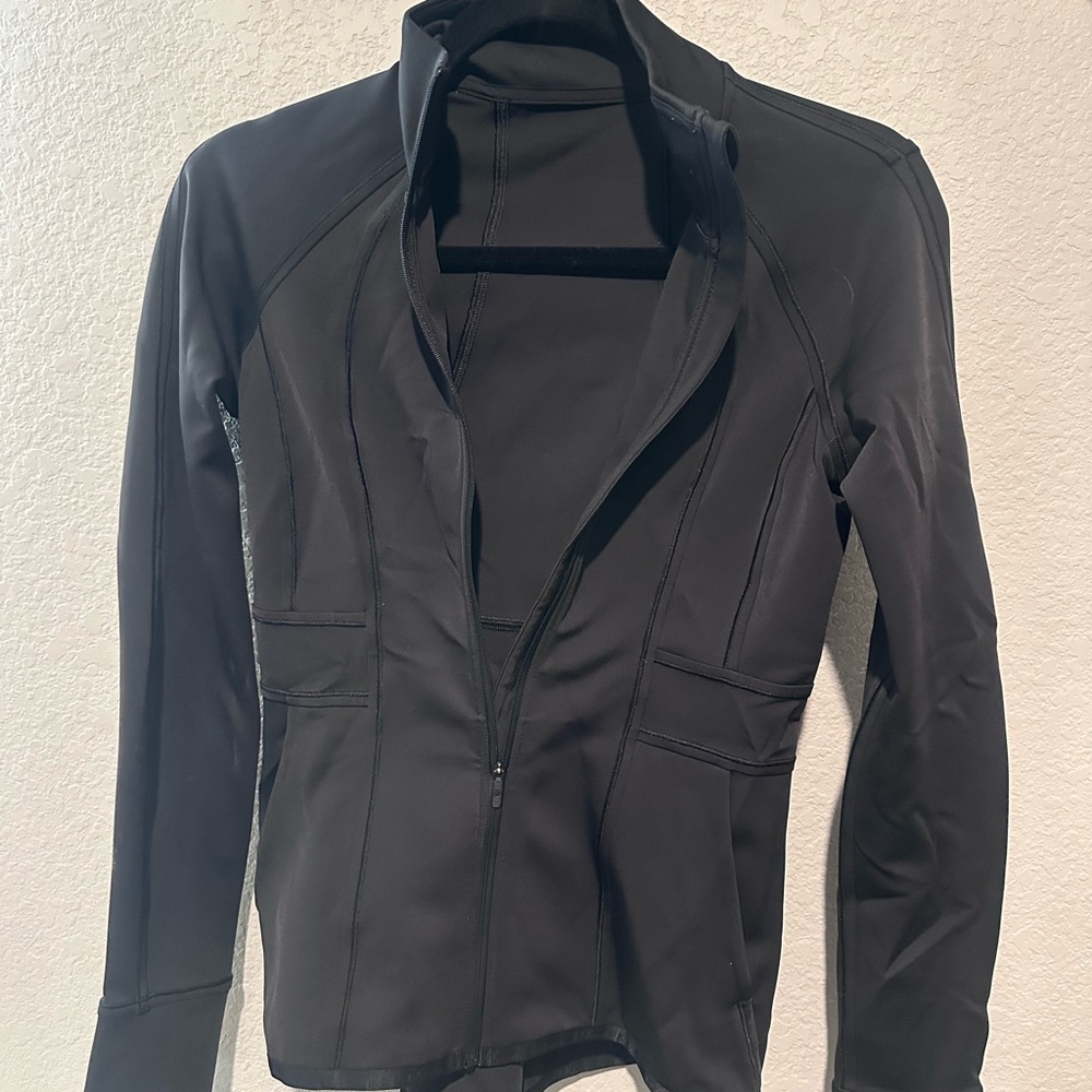 lululemon athletica Black define - nulu jacket , barely used